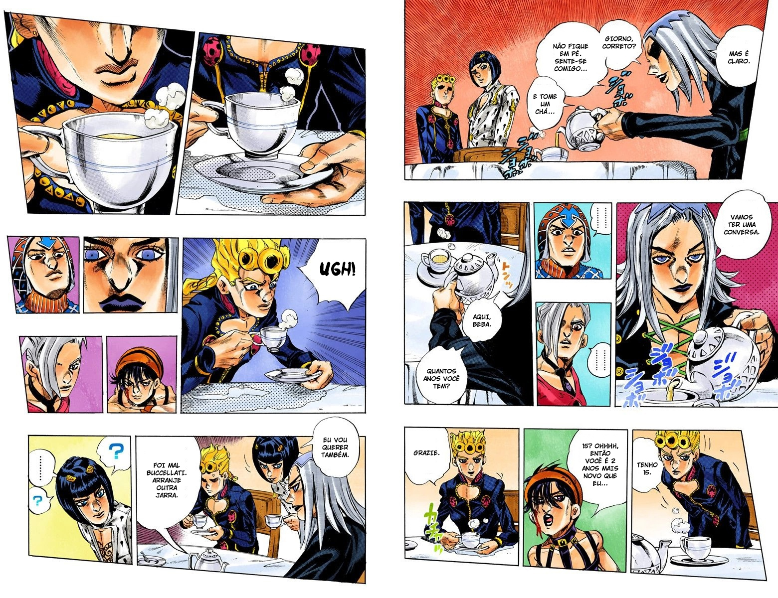 JoJo's Bizarre Adventure, Part 5: Golden Wind - Digital Colored Comics Capítulo 17 Página 8