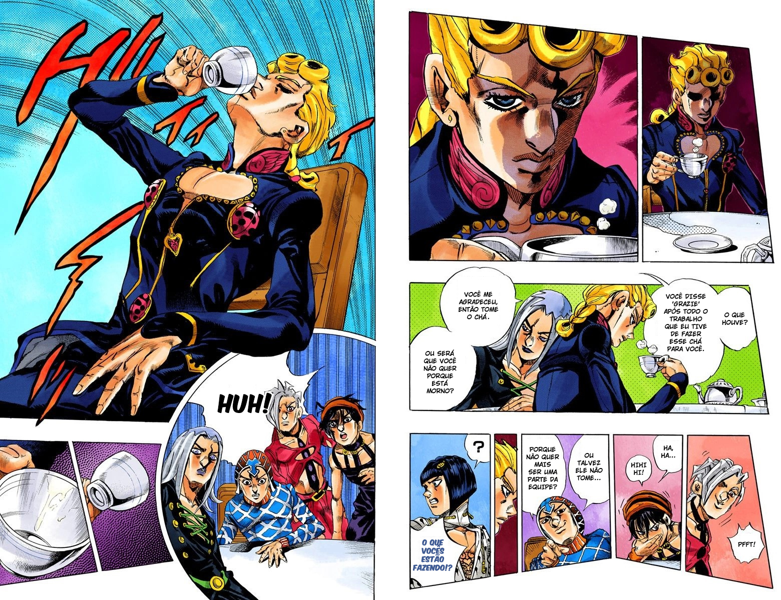 JoJo's Bizarre Adventure, Part 5: Golden Wind - Digital Colored Comics Capítulo 17 Página 9