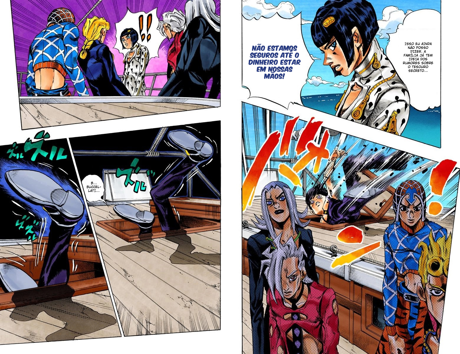 JoJo's Bizarre Adventure, Part 5: Golden Wind - Digital Colored Comics Capítulo 18 Página 10