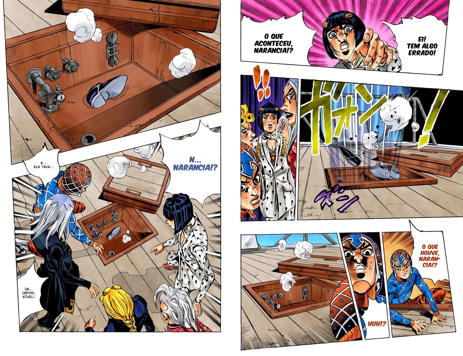 JoJo's Bizarre Adventure, Part 5: Golden Wind - Digital Colored Comics Capítulo 18 Página 11