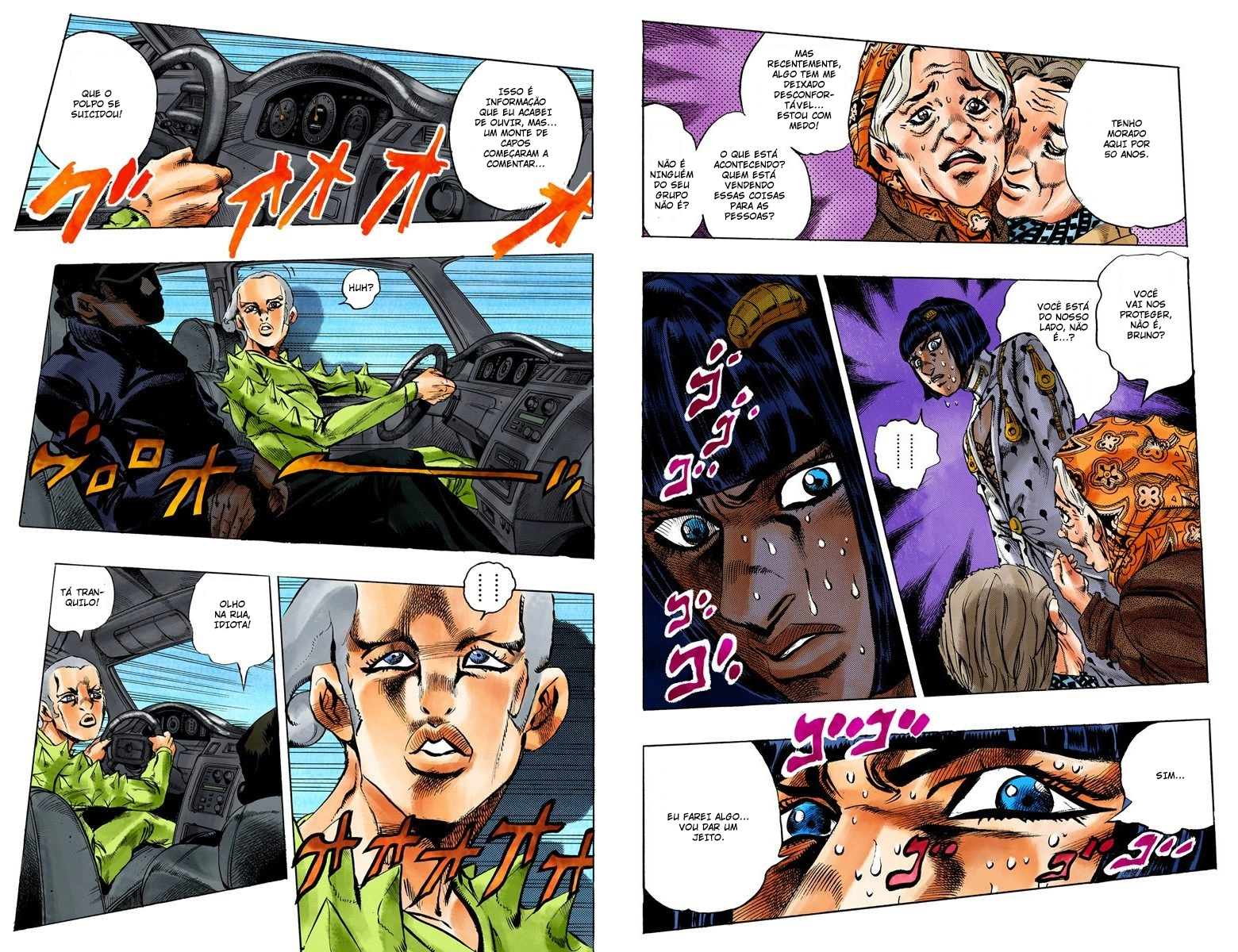 JoJo's Bizarre Adventure, Part 5: Golden Wind - Digital Colored Comics Capítulo 18 Página 3