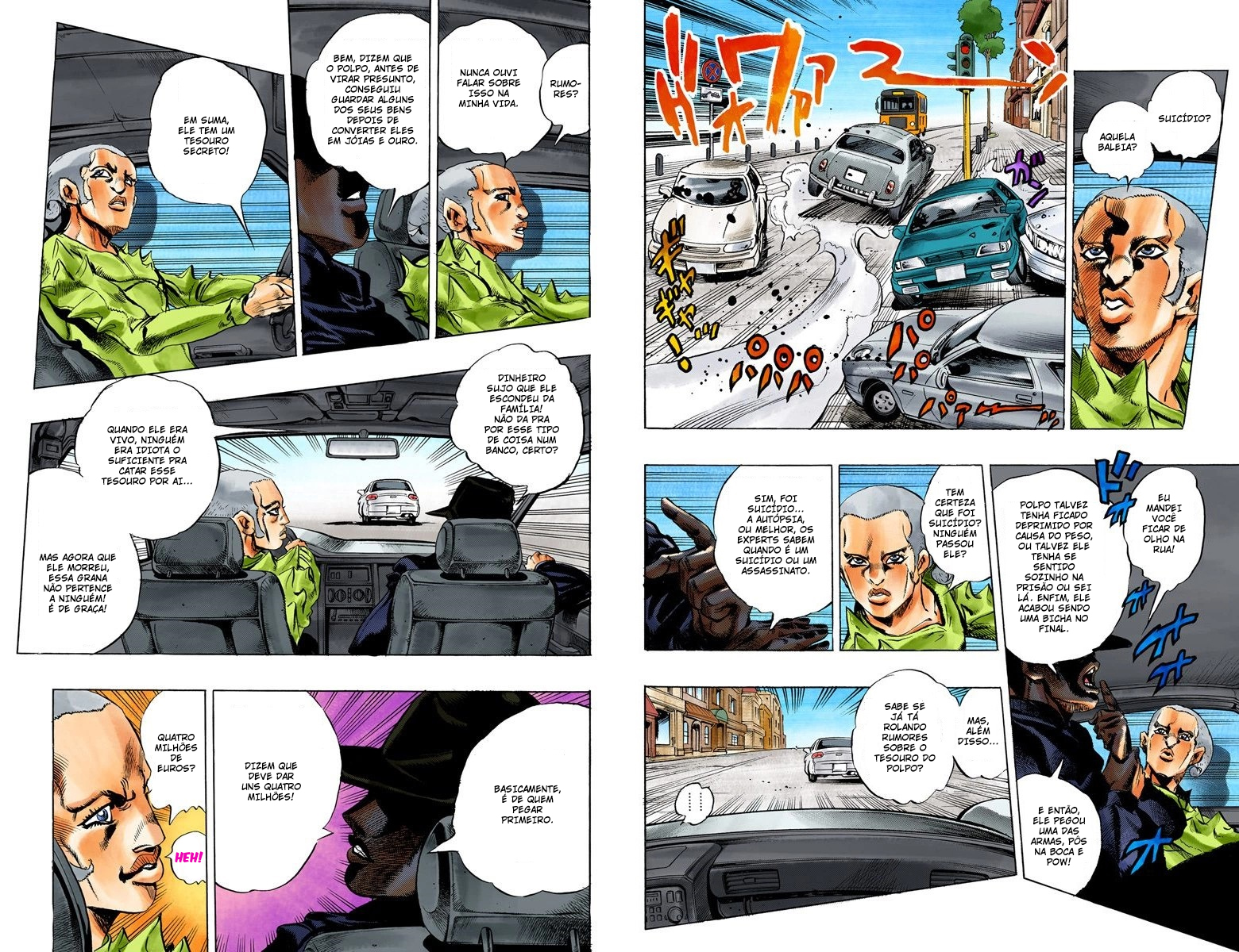 JoJo's Bizarre Adventure, Part 5: Golden Wind - Digital Colored Comics Capítulo 18 Página 4