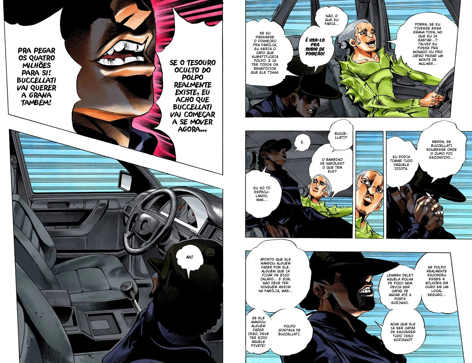 JoJo's Bizarre Adventure, Part 5: Golden Wind - Digital Colored Comics Capítulo 18 Página 5