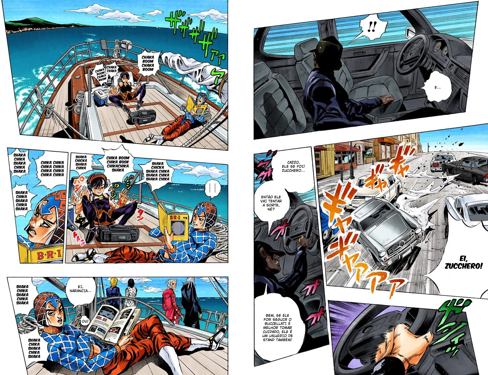 JoJo's Bizarre Adventure, Part 5: Golden Wind - Digital Colored Comics Capítulo 18 Página 6