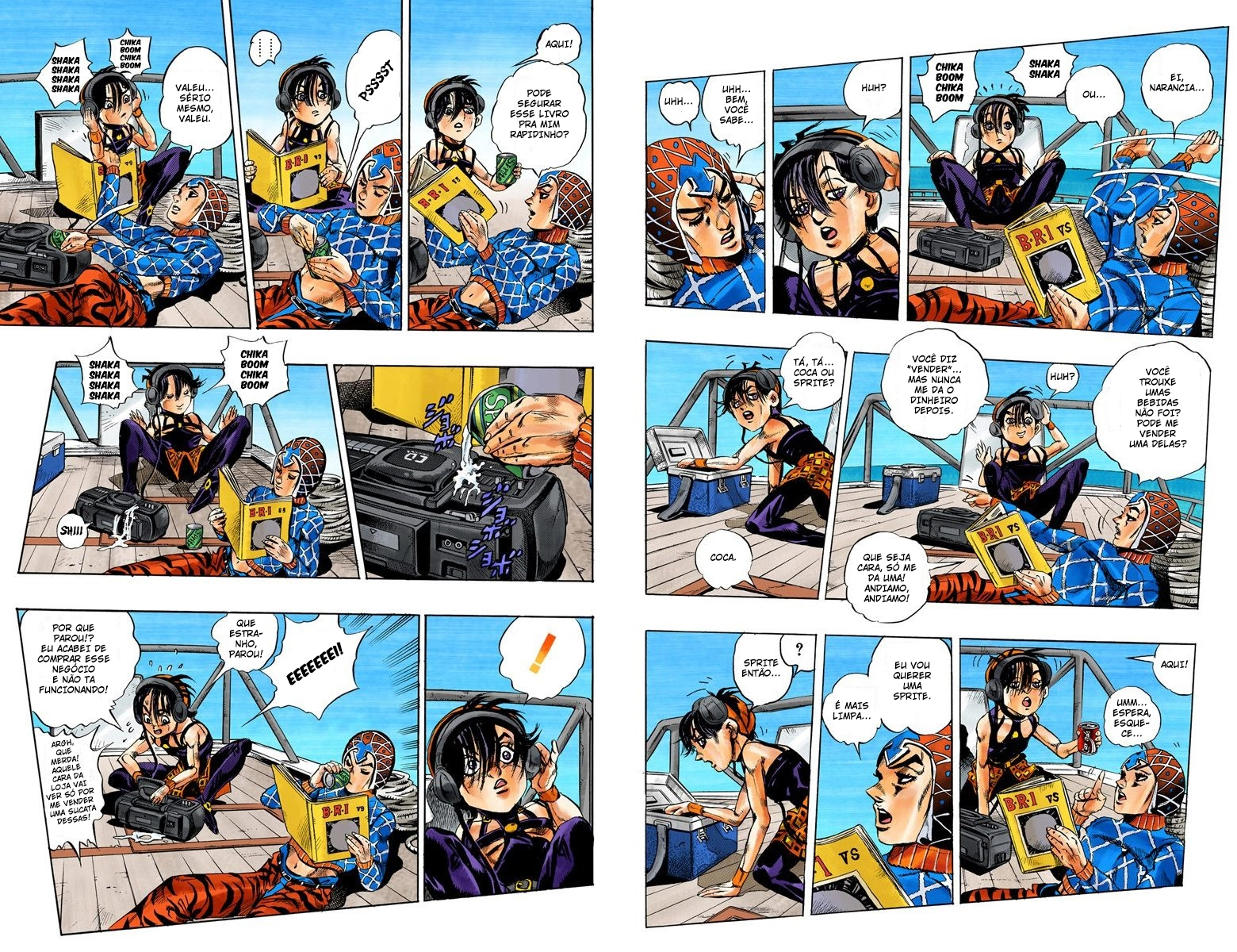 JoJo's Bizarre Adventure, Part 5: Golden Wind - Digital Colored Comics Capítulo 18 Página 7