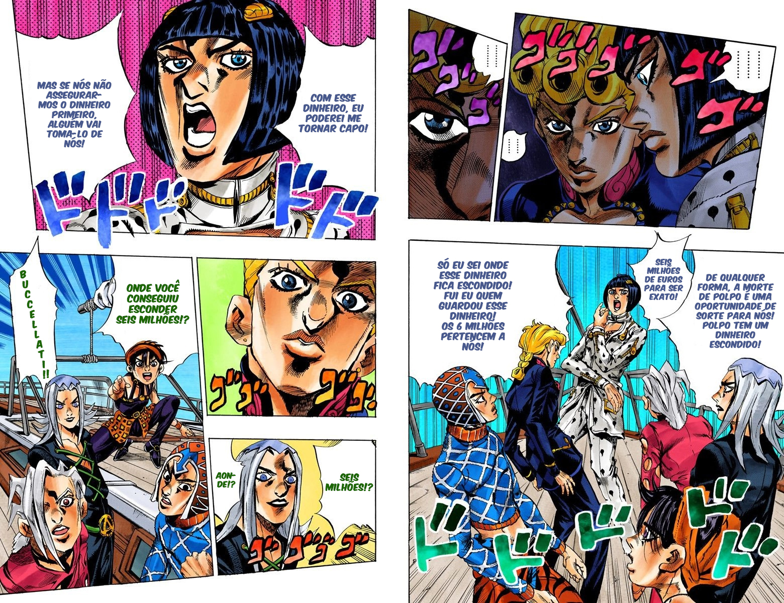 JoJo's Bizarre Adventure, Part 5: Golden Wind - Digital Colored Comics Capítulo 18 Página 9