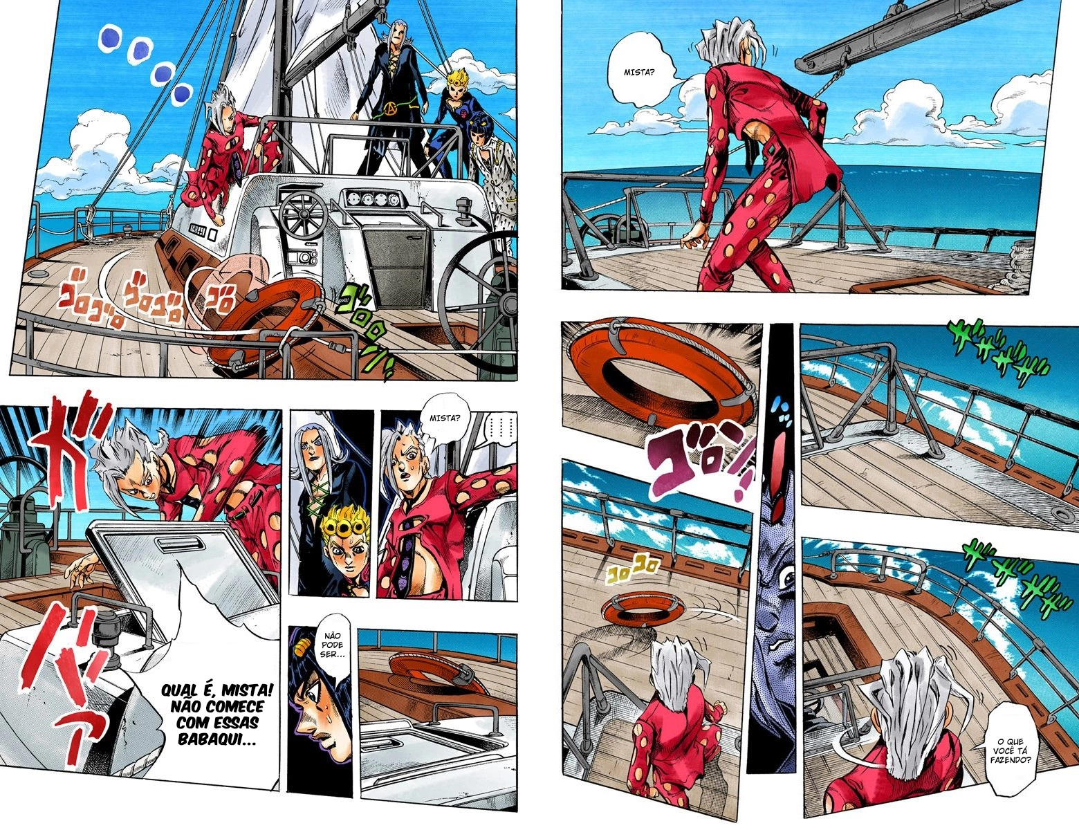 JoJo's Bizarre Adventure, Part 5: Golden Wind - Digital Colored Comics Capítulo 19 Página 3