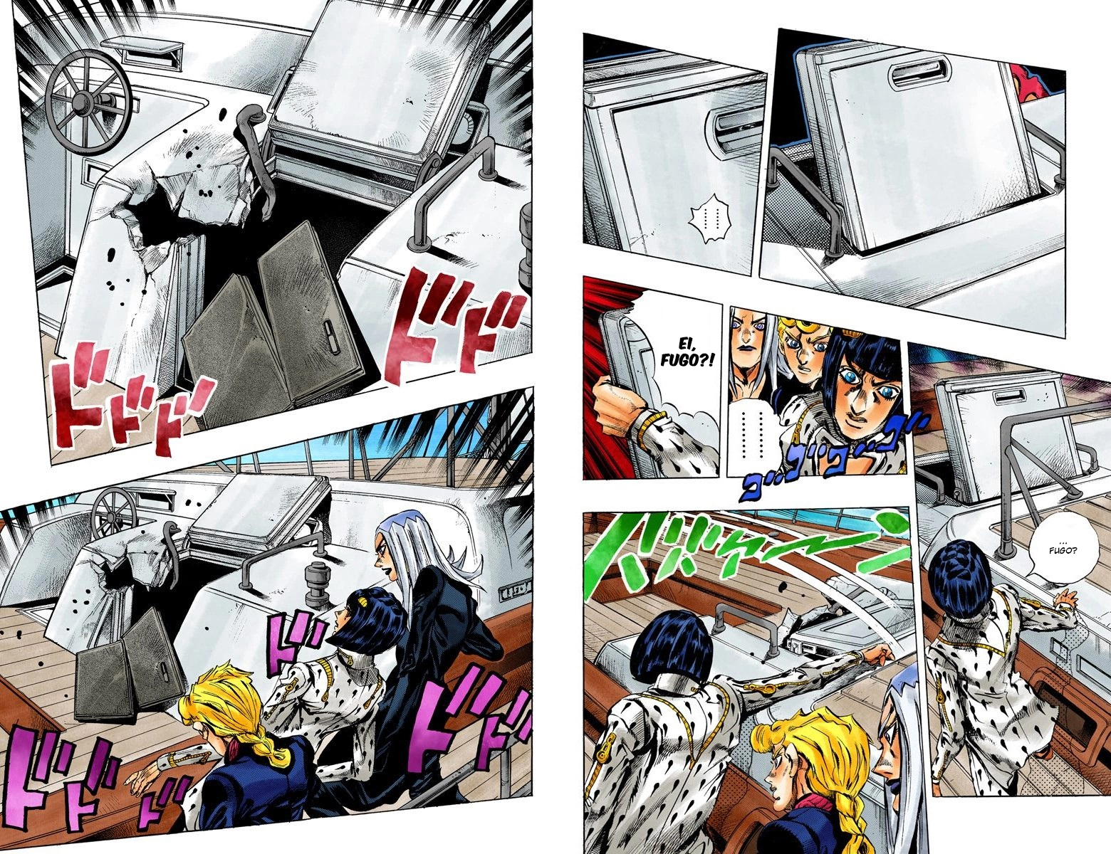 JoJo's Bizarre Adventure, Part 5: Golden Wind - Digital Colored Comics Capítulo 19 Página 4