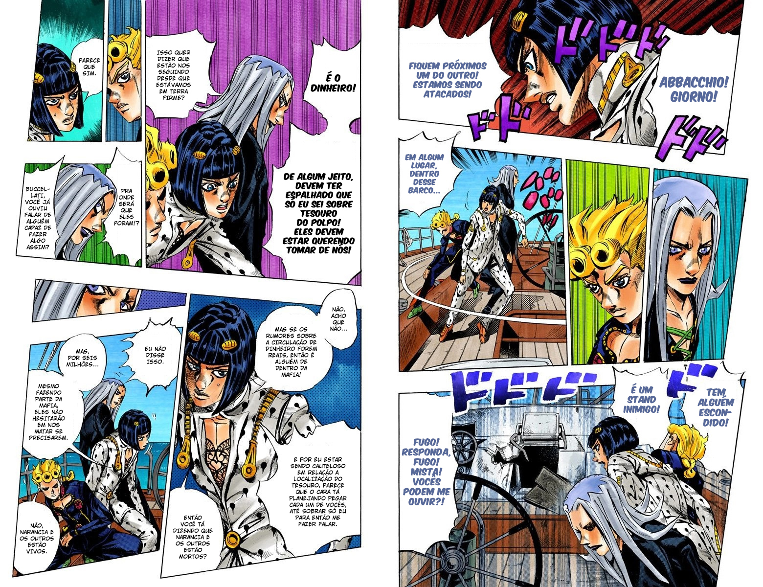 JoJo's Bizarre Adventure, Part 5: Golden Wind - Digital Colored Comics Capítulo 19 Página 5