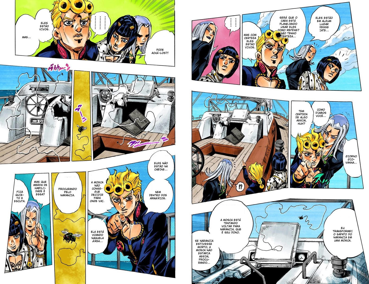 JoJo's Bizarre Adventure, Part 5: Golden Wind - Digital Colored Comics Capítulo 19 Página 6