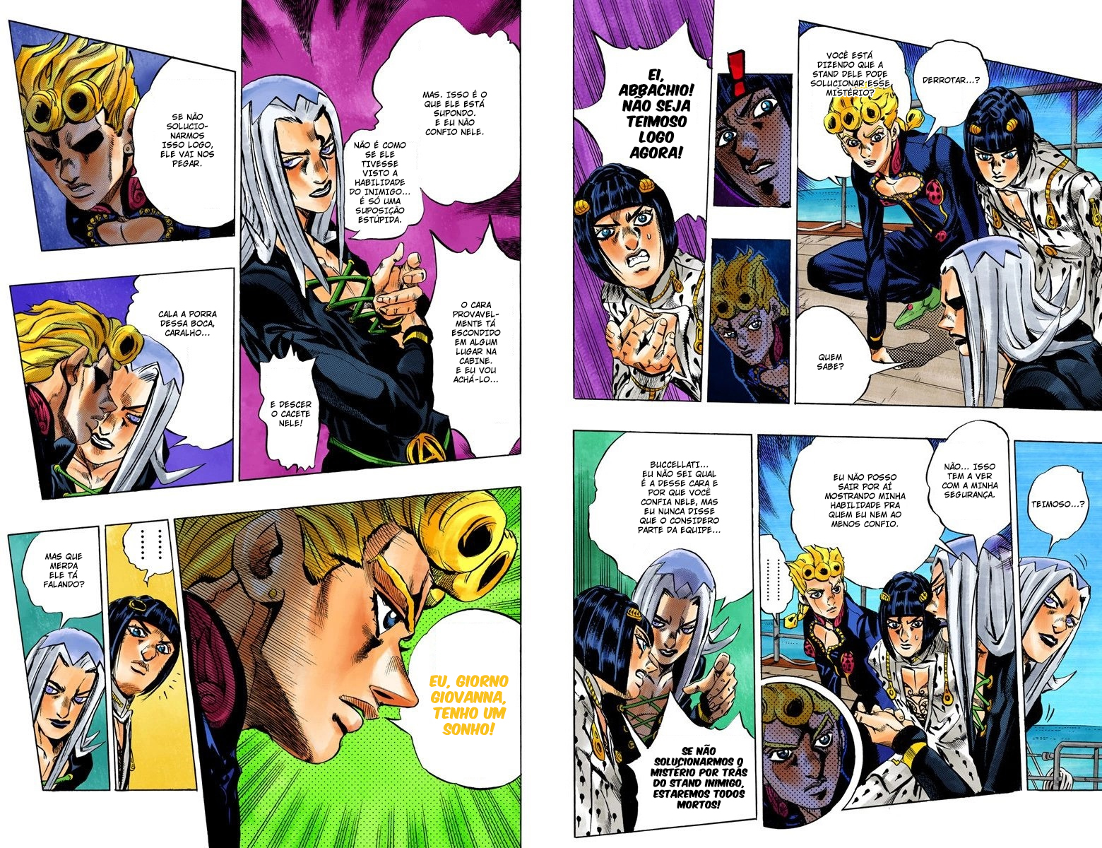 JoJo's Bizarre Adventure, Part 5: Golden Wind - Digital Colored Comics Capítulo 19 Página 8