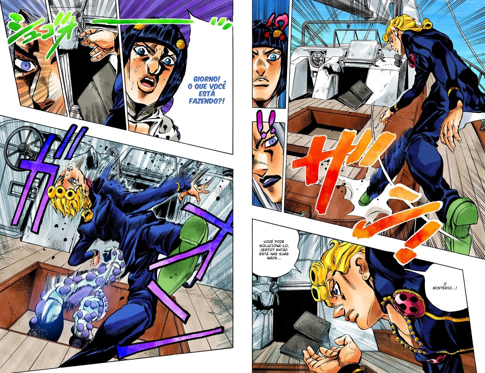 JoJo's Bizarre Adventure, Part 5: Golden Wind - Digital Colored Comics Capítulo 19 Página 9