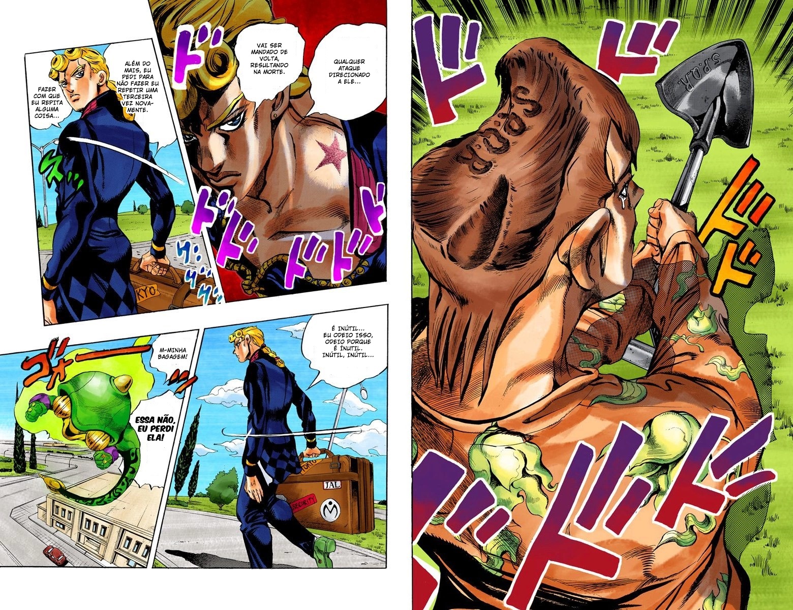 JoJo's Bizarre Adventure, Part 5: Golden Wind - Digital Colored Comics Capítulo 2 Página 10