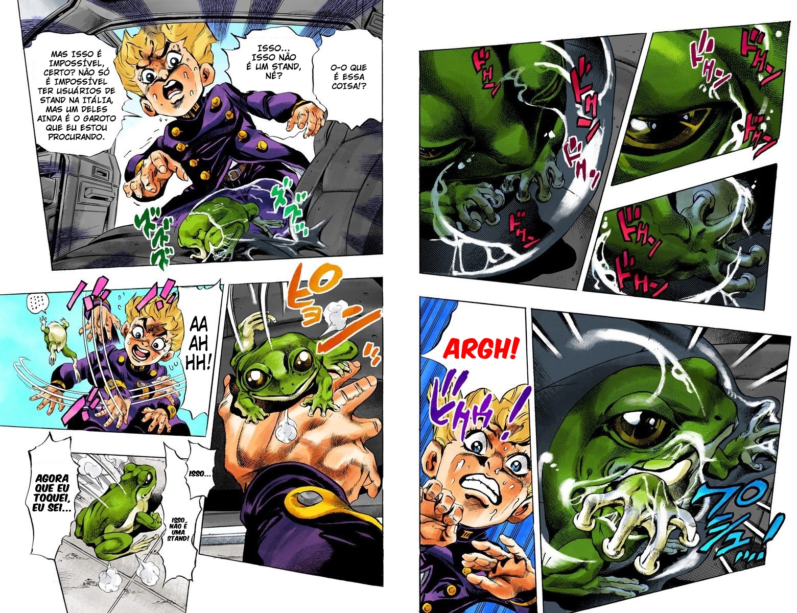 JoJo's Bizarre Adventure, Part 5: Golden Wind - Digital Colored Comics Capítulo 2 Página 2