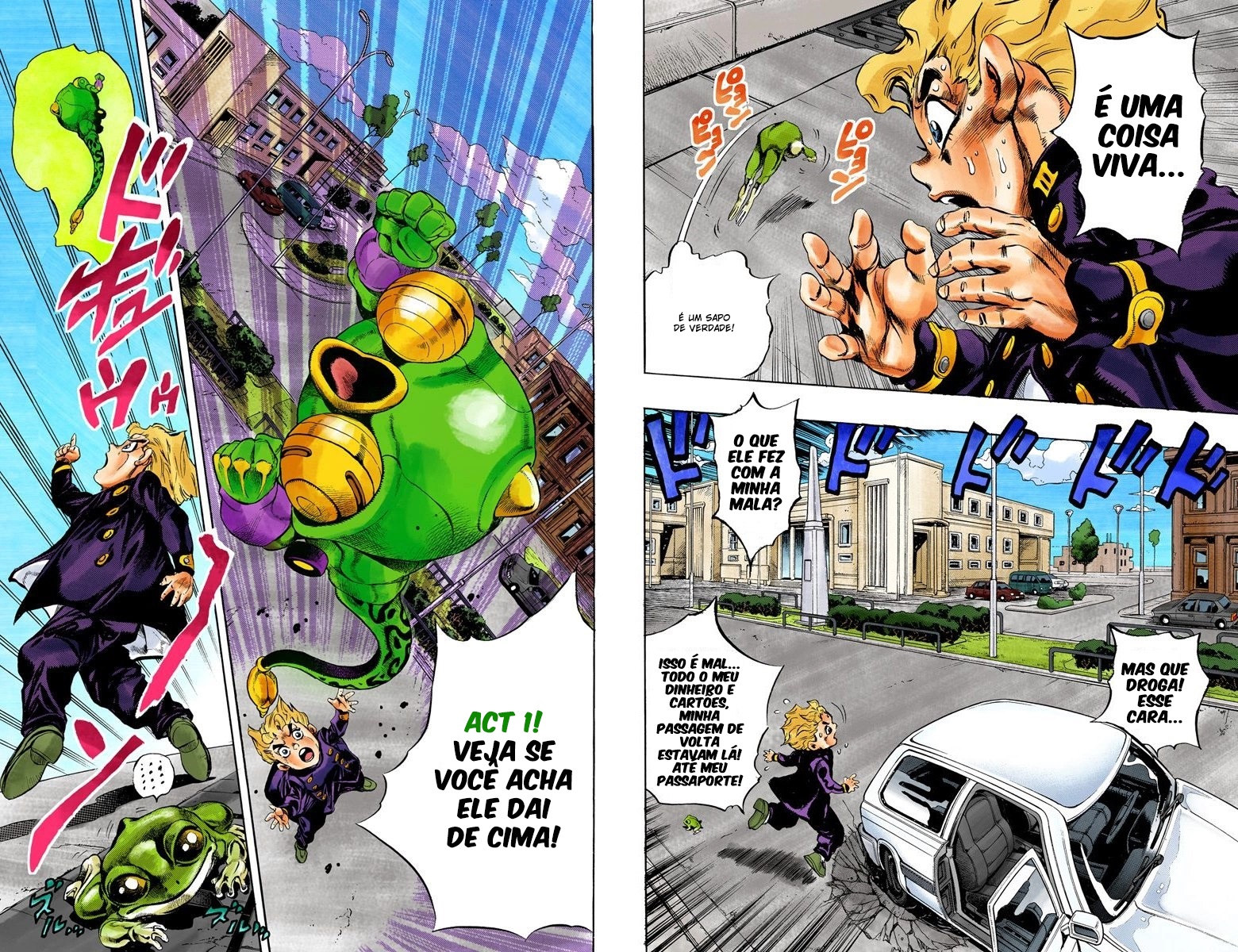 JoJo's Bizarre Adventure, Part 5: Golden Wind - Digital Colored Comics Capítulo 2 Página 3