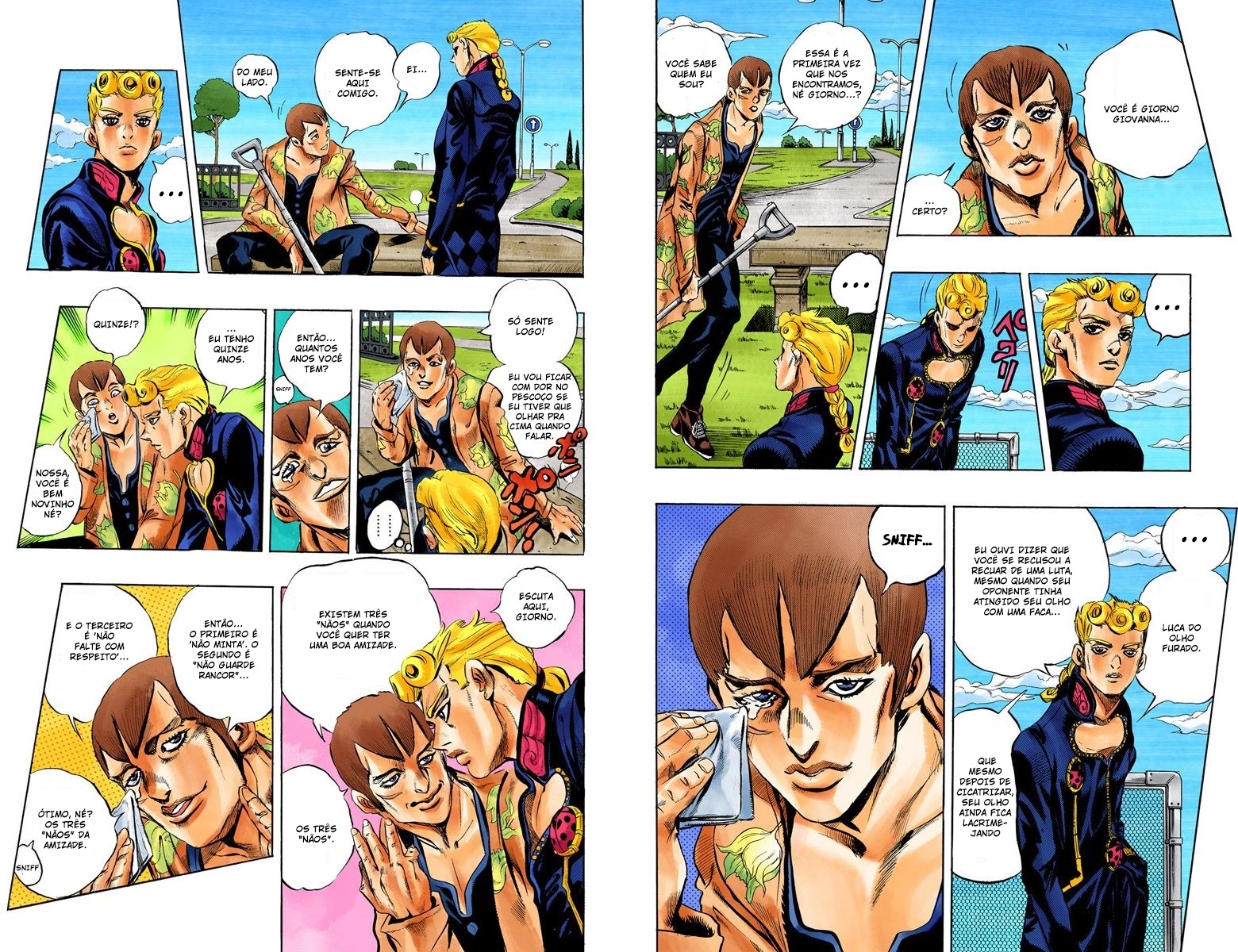 JoJo's Bizarre Adventure, Part 5: Golden Wind - Digital Colored Comics Capítulo 2 Página 5
