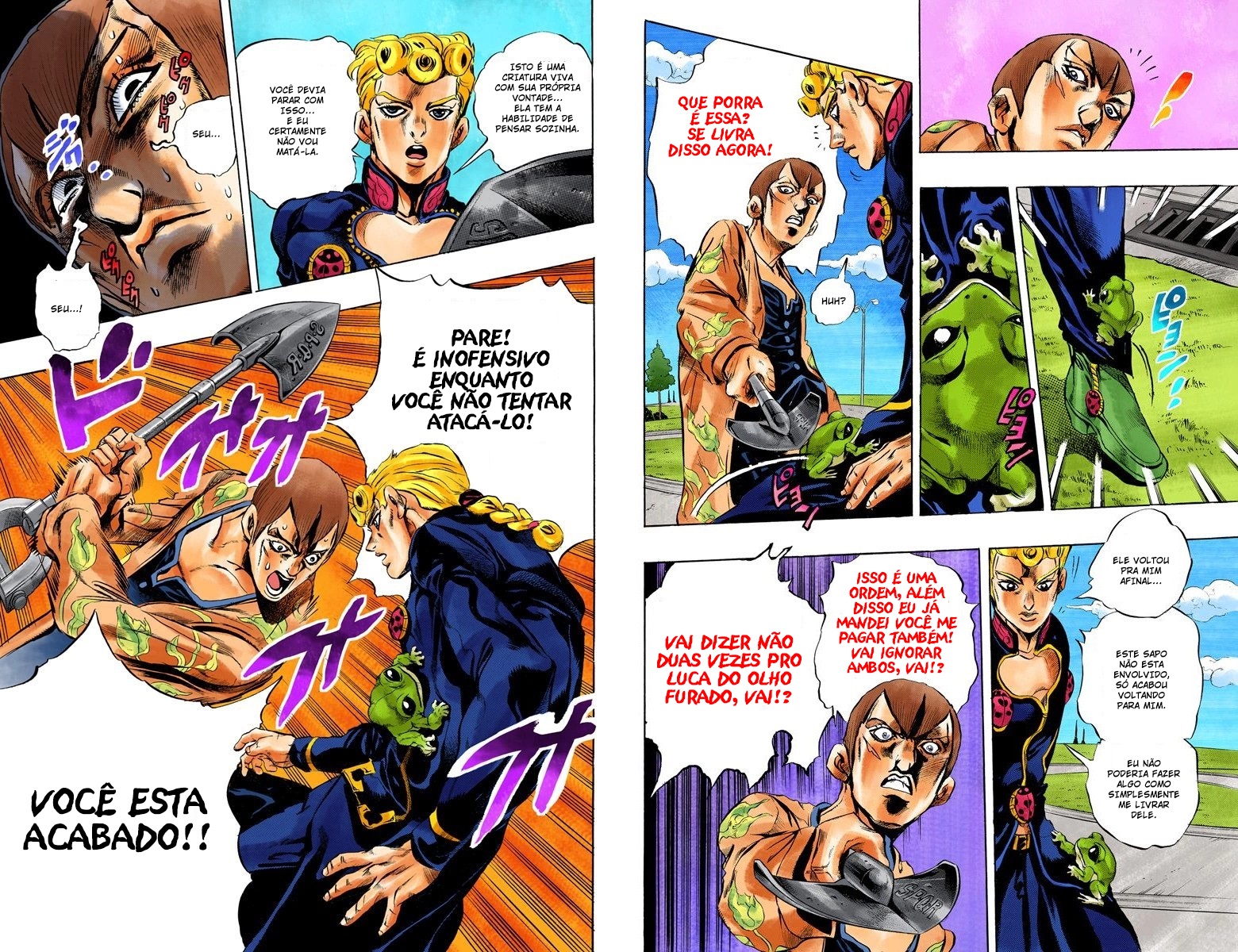 JoJo's Bizarre Adventure, Part 5: Golden Wind - Digital Colored Comics Capítulo 2 Página 8