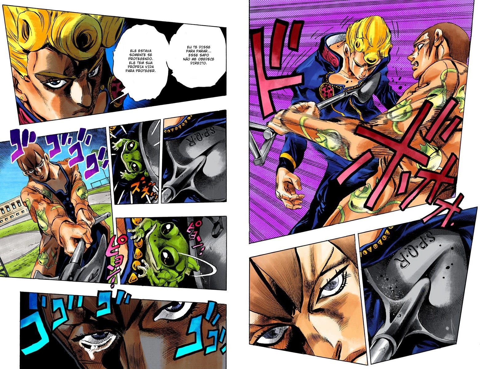 JoJo's Bizarre Adventure, Part 5: Golden Wind - Digital Colored Comics Capítulo 2 Página 9