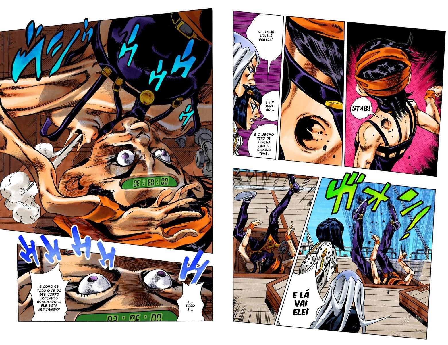 JoJo's Bizarre Adventure, Part 5: Golden Wind - Digital Colored Comics Capítulo 20 Página 10