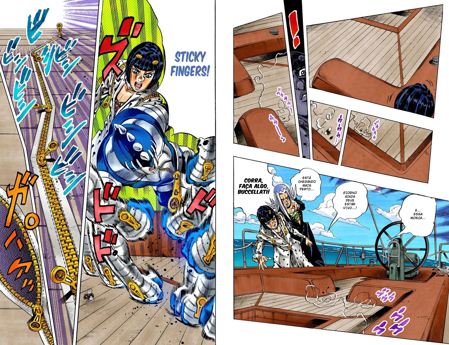 JoJo's Bizarre Adventure, Part 5: Golden Wind - Digital Colored Comics Capítulo 20 Página 4