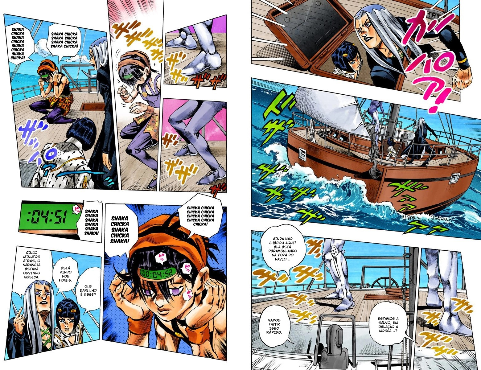 JoJo's Bizarre Adventure, Part 5: Golden Wind - Digital Colored Comics Capítulo 20 Página 8
