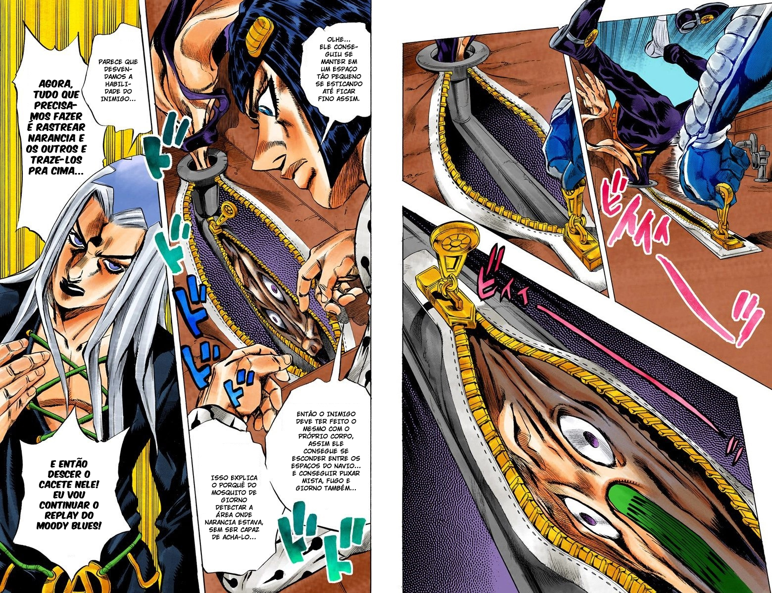 JoJo's Bizarre Adventure, Part 5: Golden Wind - Digital Colored Comics Capítulo 21 Página 4