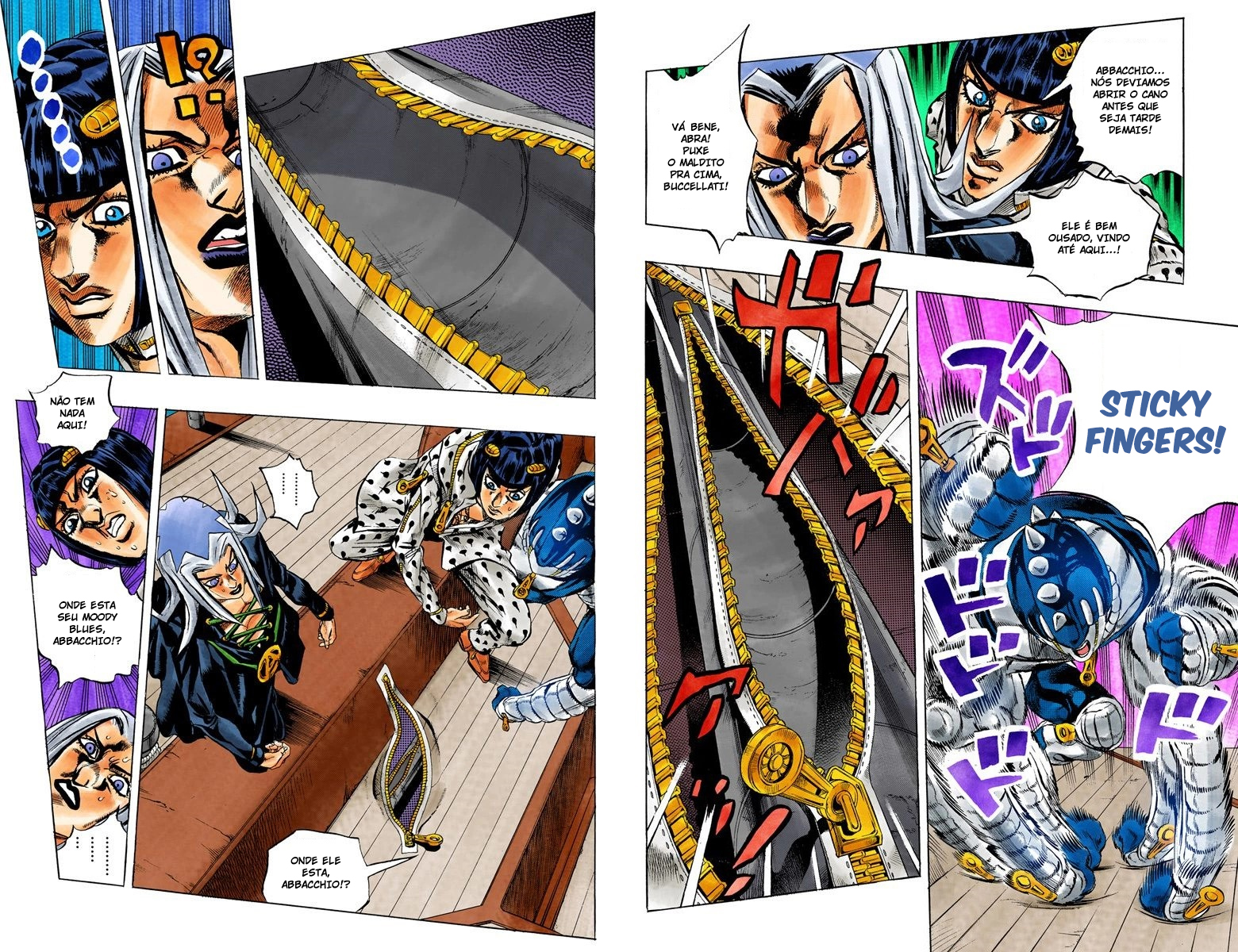 JoJo's Bizarre Adventure, Part 5: Golden Wind - Digital Colored Comics Capítulo 21 Página 7