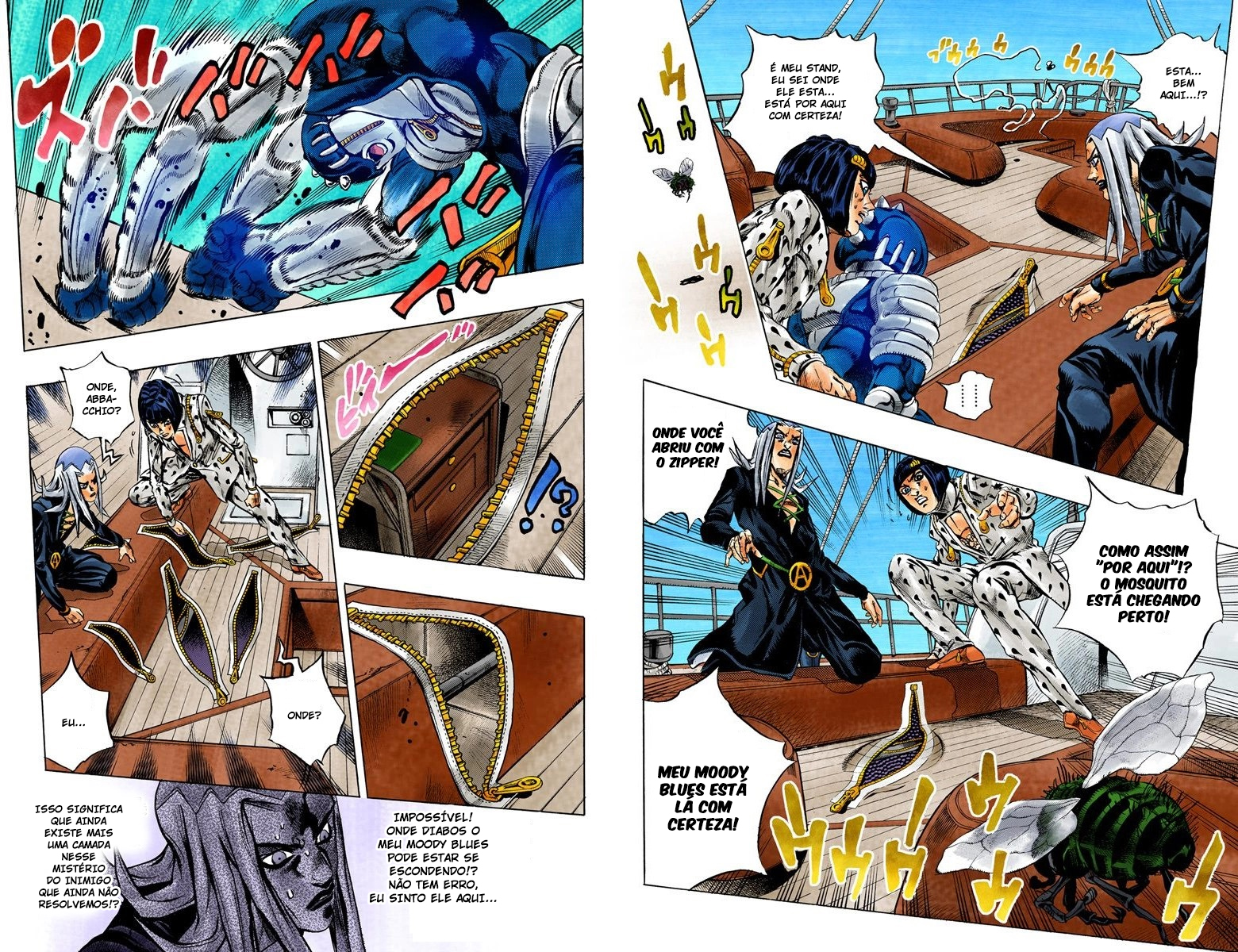 JoJo's Bizarre Adventure, Part 5: Golden Wind - Digital Colored Comics Capítulo 21 Página 8