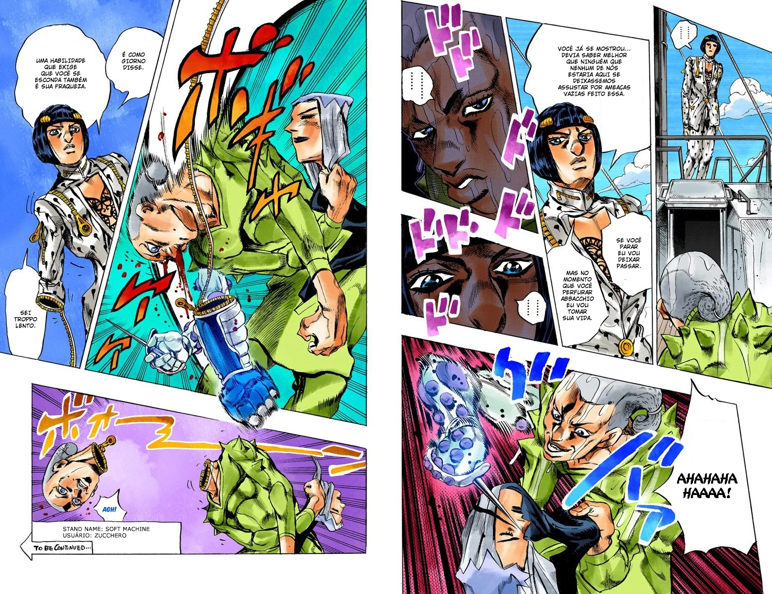 JoJo's Bizarre Adventure, Part 5: Golden Wind - Digital Colored Comics Capítulo 22 Página 10