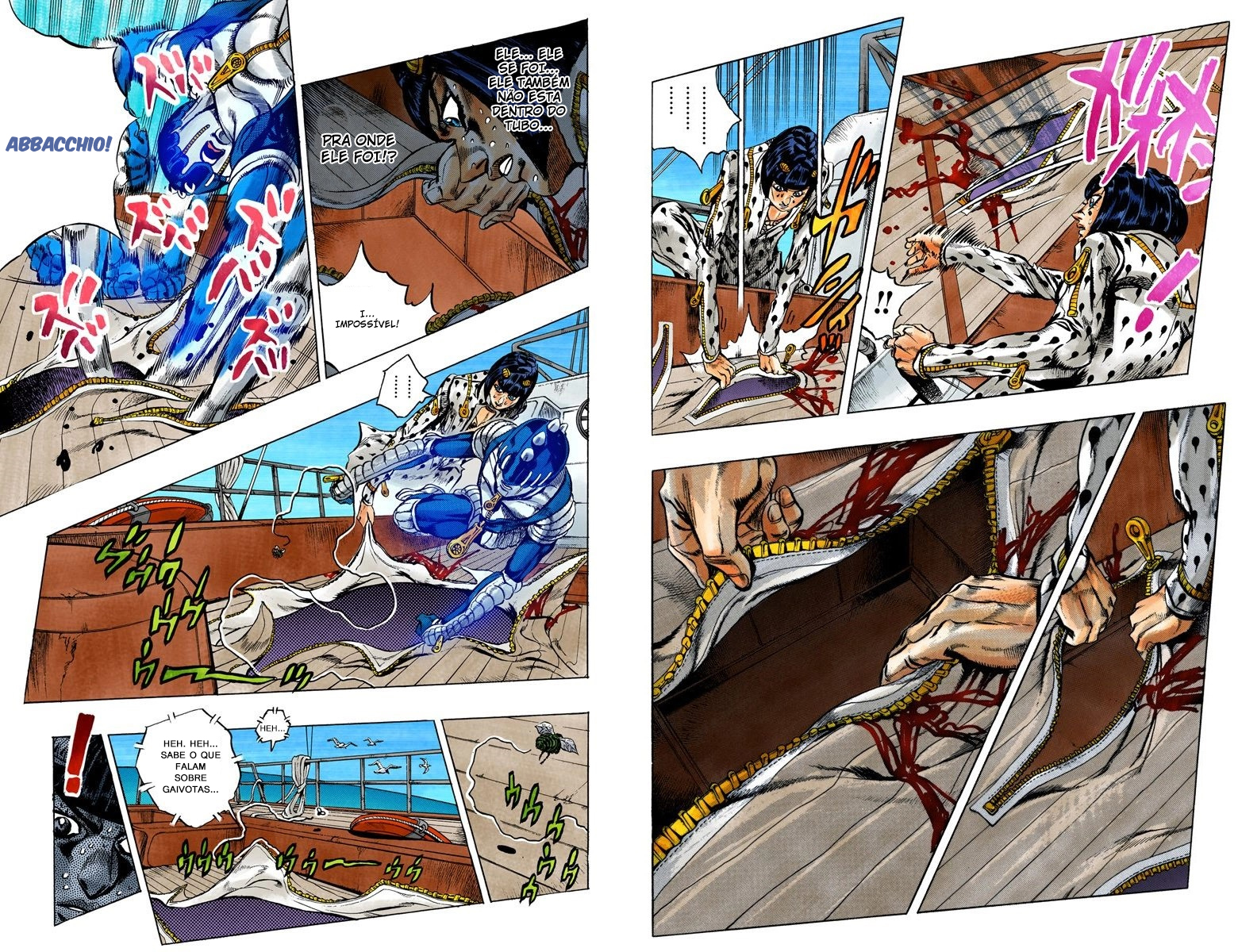 JoJo's Bizarre Adventure, Part 5: Golden Wind - Digital Colored Comics Capítulo 22 Página 3