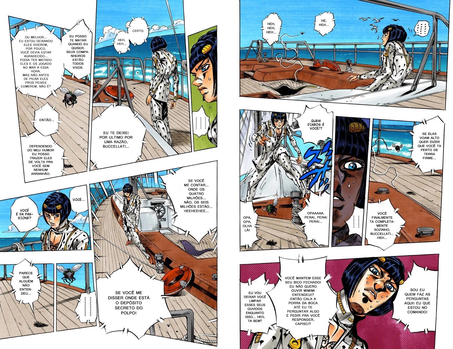 JoJo's Bizarre Adventure, Part 5: Golden Wind - Digital Colored Comics Capítulo 22 Página 4