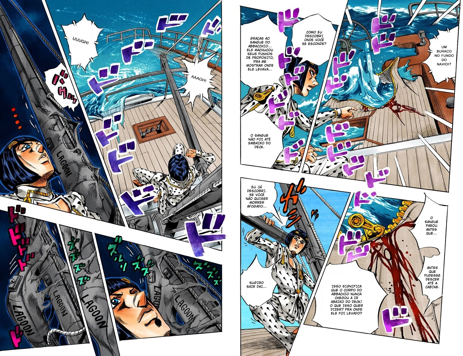 JoJo's Bizarre Adventure, Part 5: Golden Wind - Digital Colored Comics Capítulo 22 Página 7