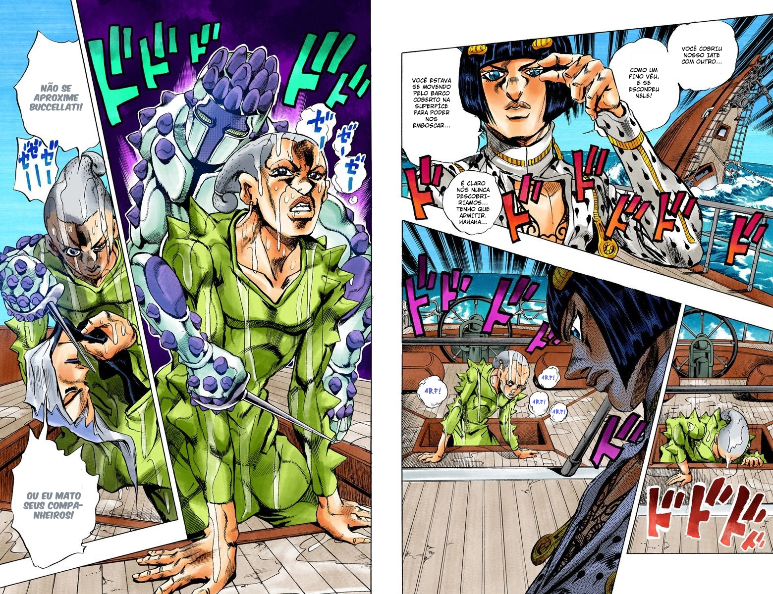 JoJo's Bizarre Adventure, Part 5: Golden Wind - Digital Colored Comics Capítulo 22 Página 9