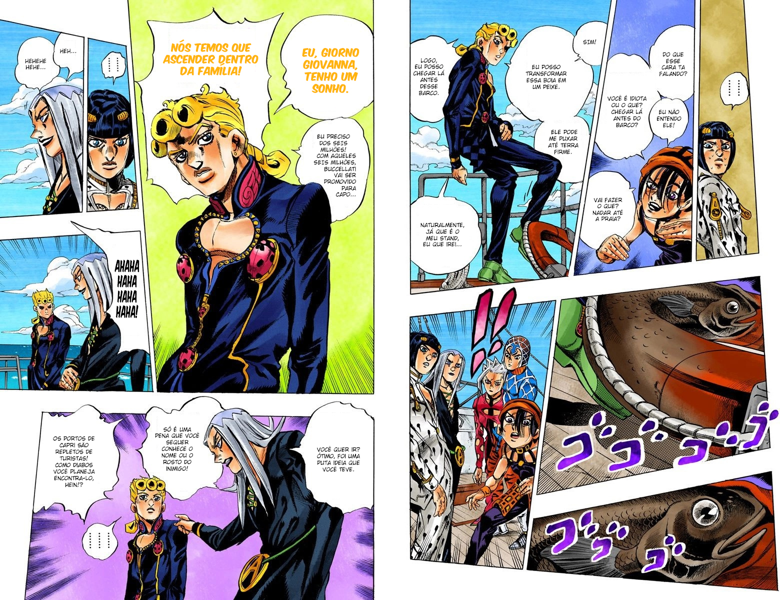 JoJo's Bizarre Adventure, Part 5: Golden Wind - Digital Colored Comics Capítulo 23 Página 10