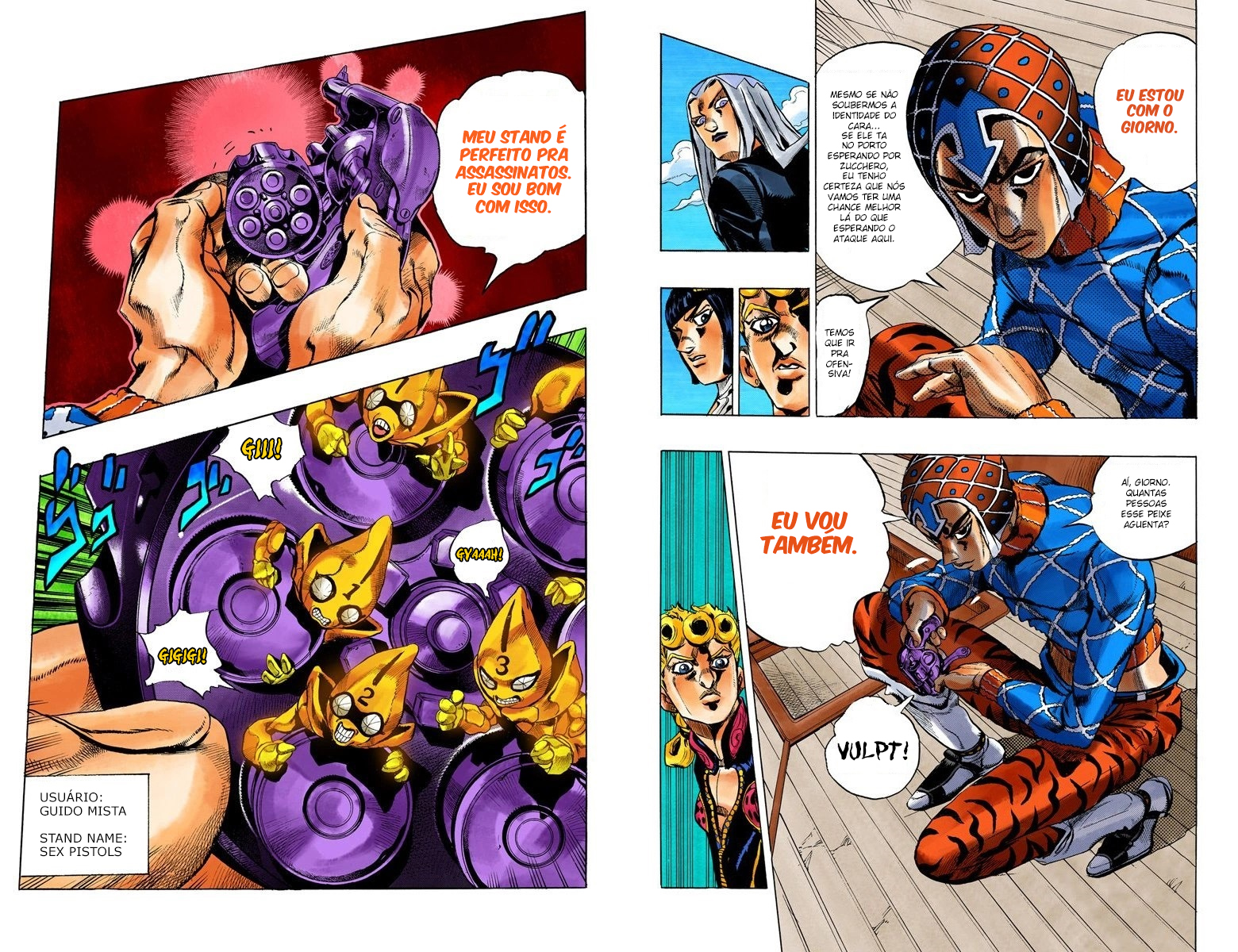 JoJo's Bizarre Adventure, Part 5: Golden Wind - Digital Colored Comics Capítulo 23 Página 11