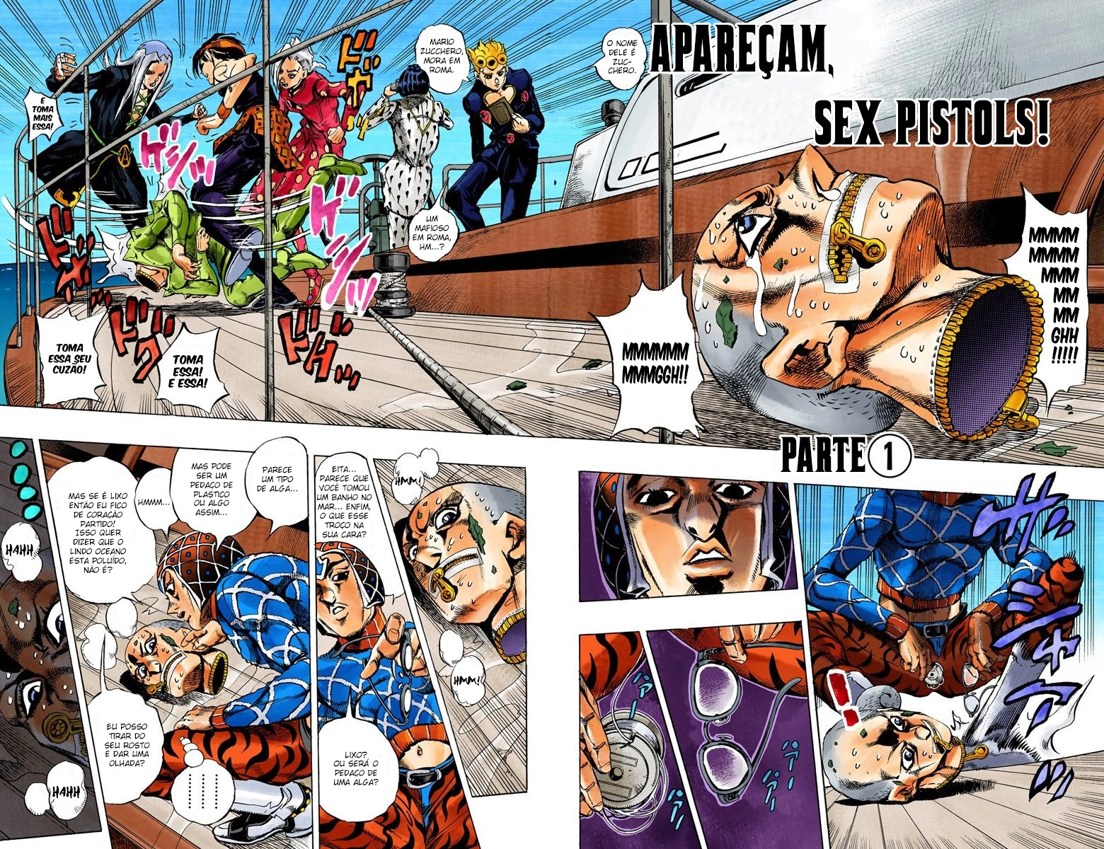 JoJo's Bizarre Adventure, Part 5: Golden Wind - Digital Colored Comics Capítulo 23 Página 2