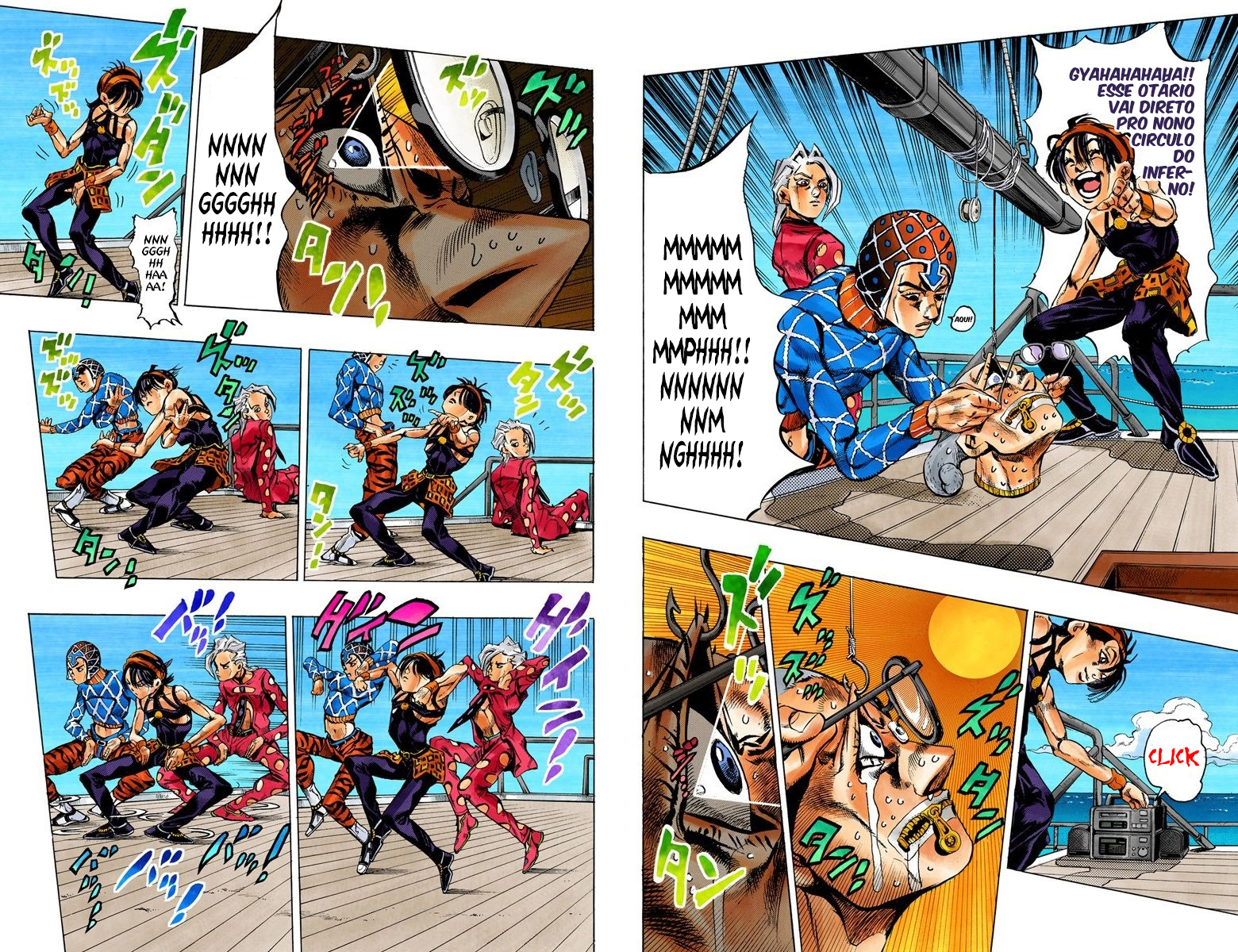 JoJo's Bizarre Adventure, Part 5: Golden Wind - Digital Colored Comics Capítulo 23 Página 6
