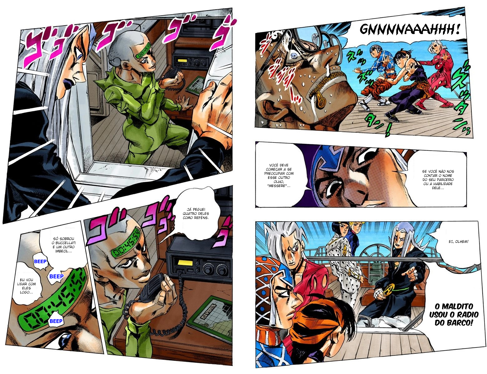 JoJo's Bizarre Adventure, Part 5: Golden Wind - Digital Colored Comics Capítulo 23 Página 7