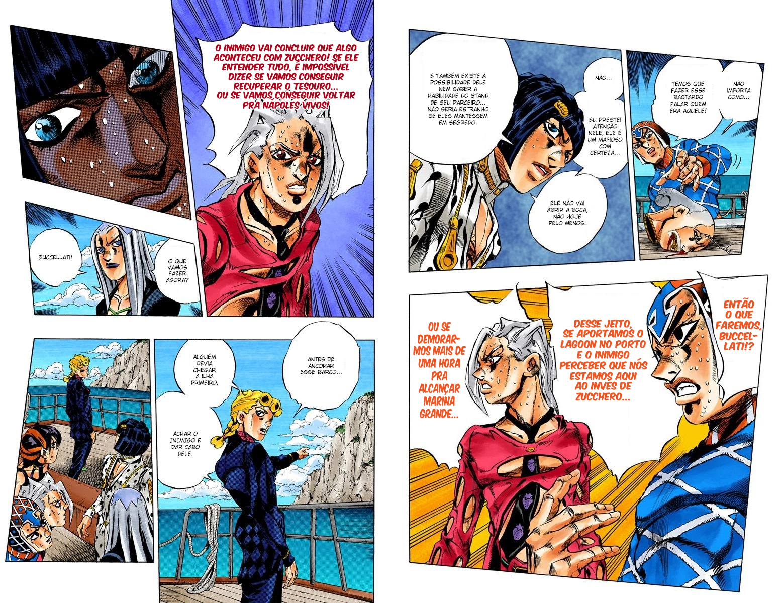 JoJo's Bizarre Adventure, Part 5: Golden Wind - Digital Colored Comics Capítulo 23 Página 9