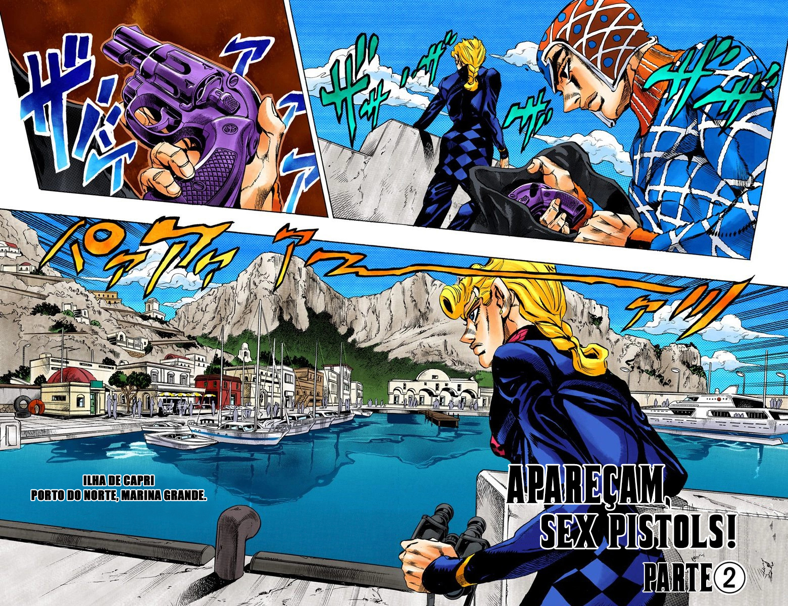 JoJo's Bizarre Adventure, Part 5: Golden Wind - Digital Colored Comics Capítulo 24 Página 2