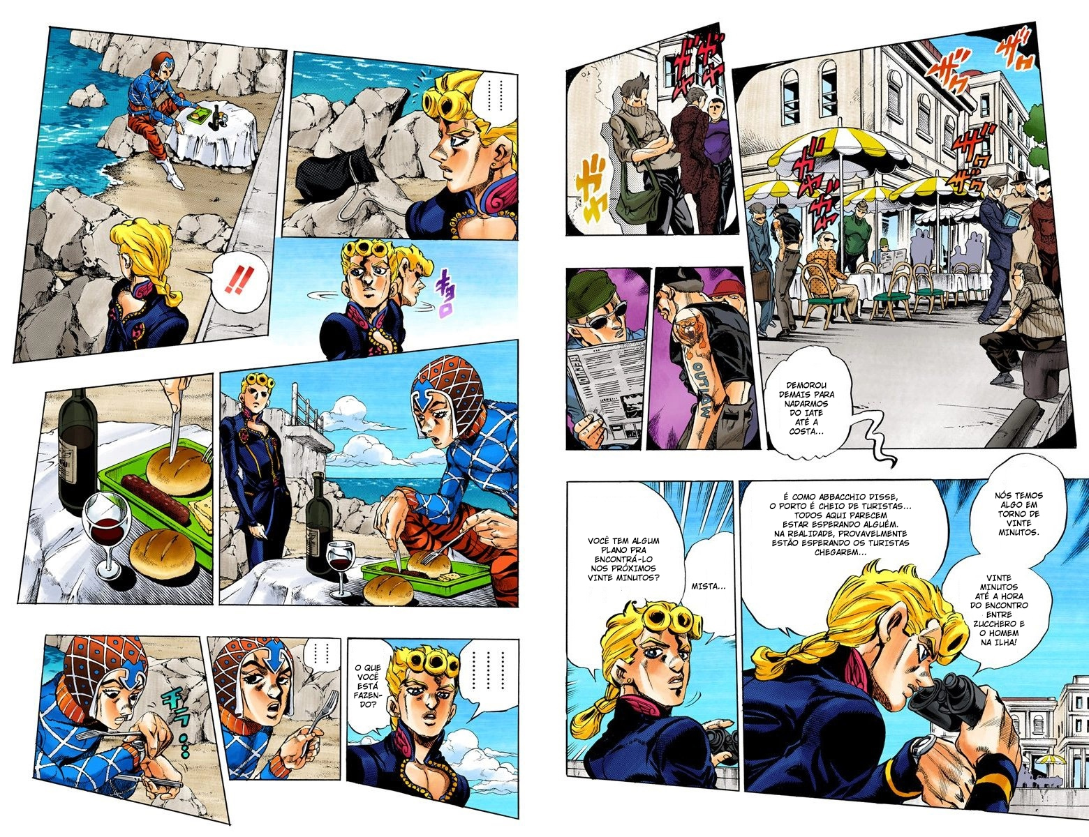 JoJo's Bizarre Adventure, Part 5: Golden Wind - Digital Colored Comics Capítulo 24 Página 3