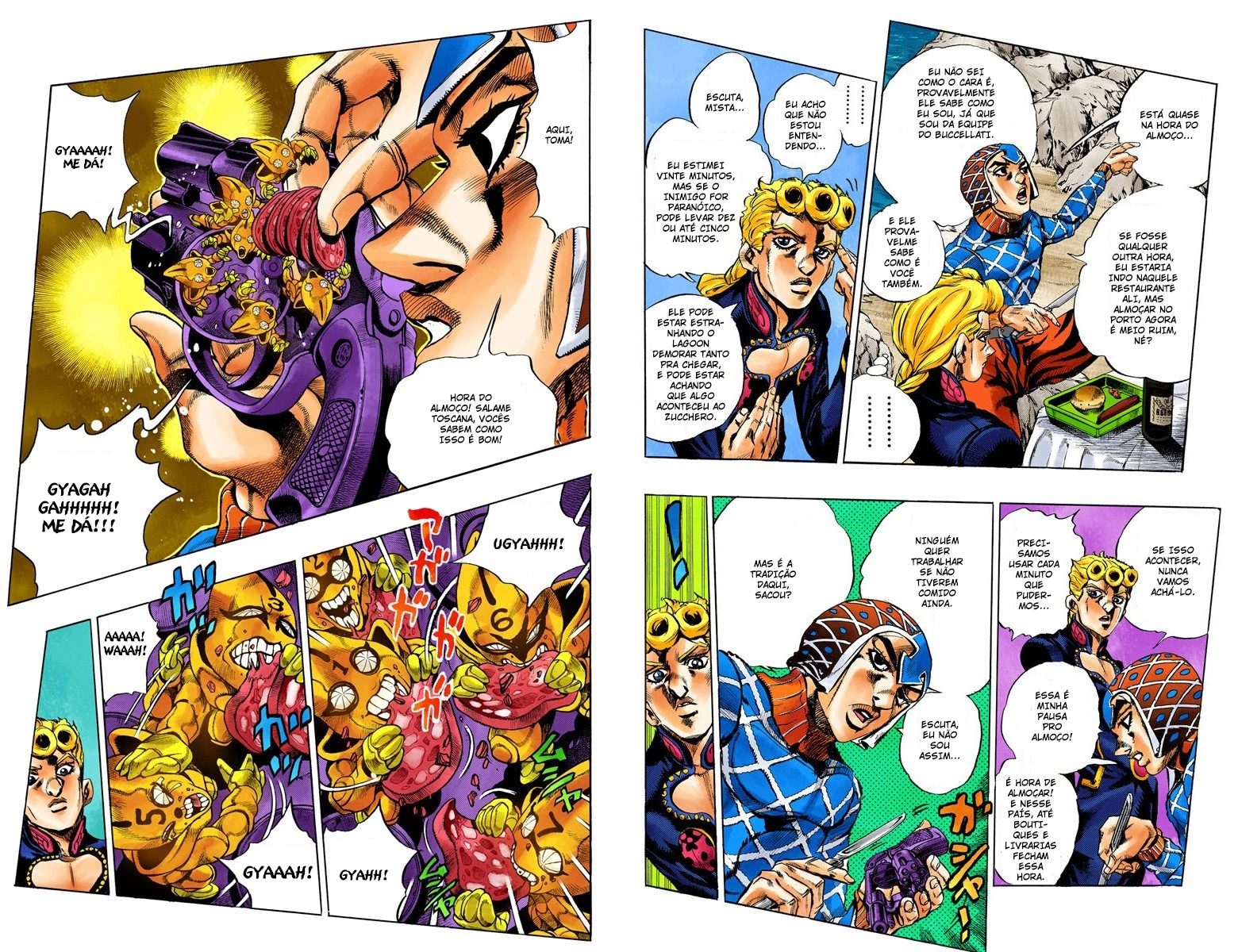 JoJo's Bizarre Adventure, Part 5: Golden Wind - Digital Colored Comics Capítulo 24 Página 4