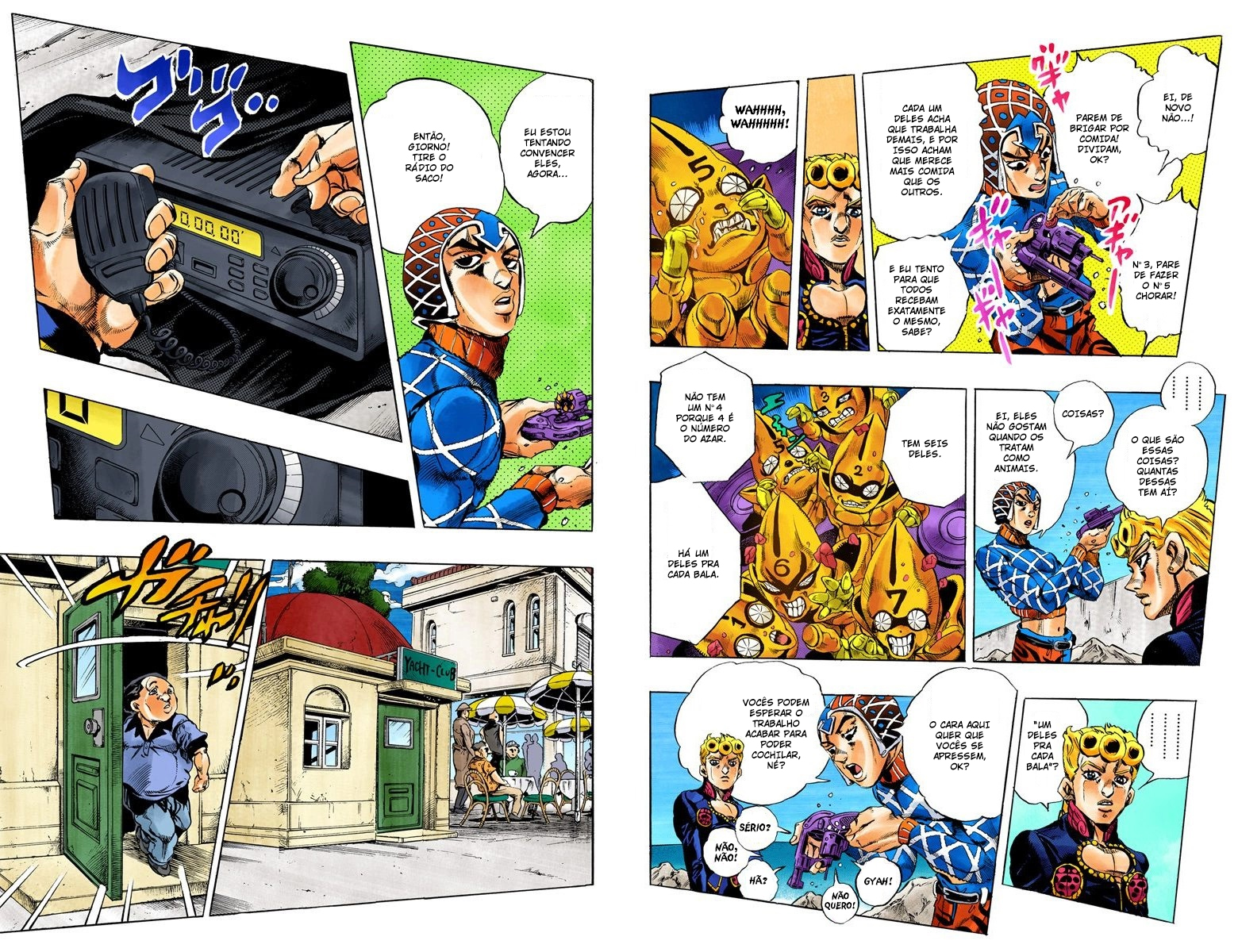 JoJo's Bizarre Adventure, Part 5: Golden Wind - Digital Colored Comics Capítulo 24 Página 5