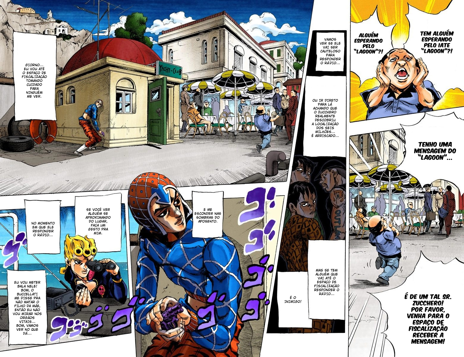 JoJo's Bizarre Adventure, Part 5: Golden Wind - Digital Colored Comics Capítulo 24 Página 6