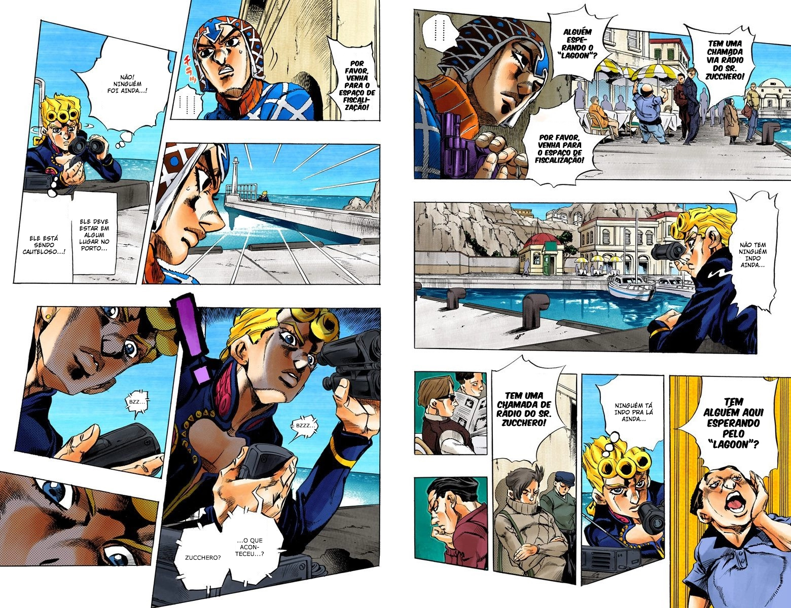 JoJo's Bizarre Adventure, Part 5: Golden Wind - Digital Colored Comics Capítulo 24 Página 7