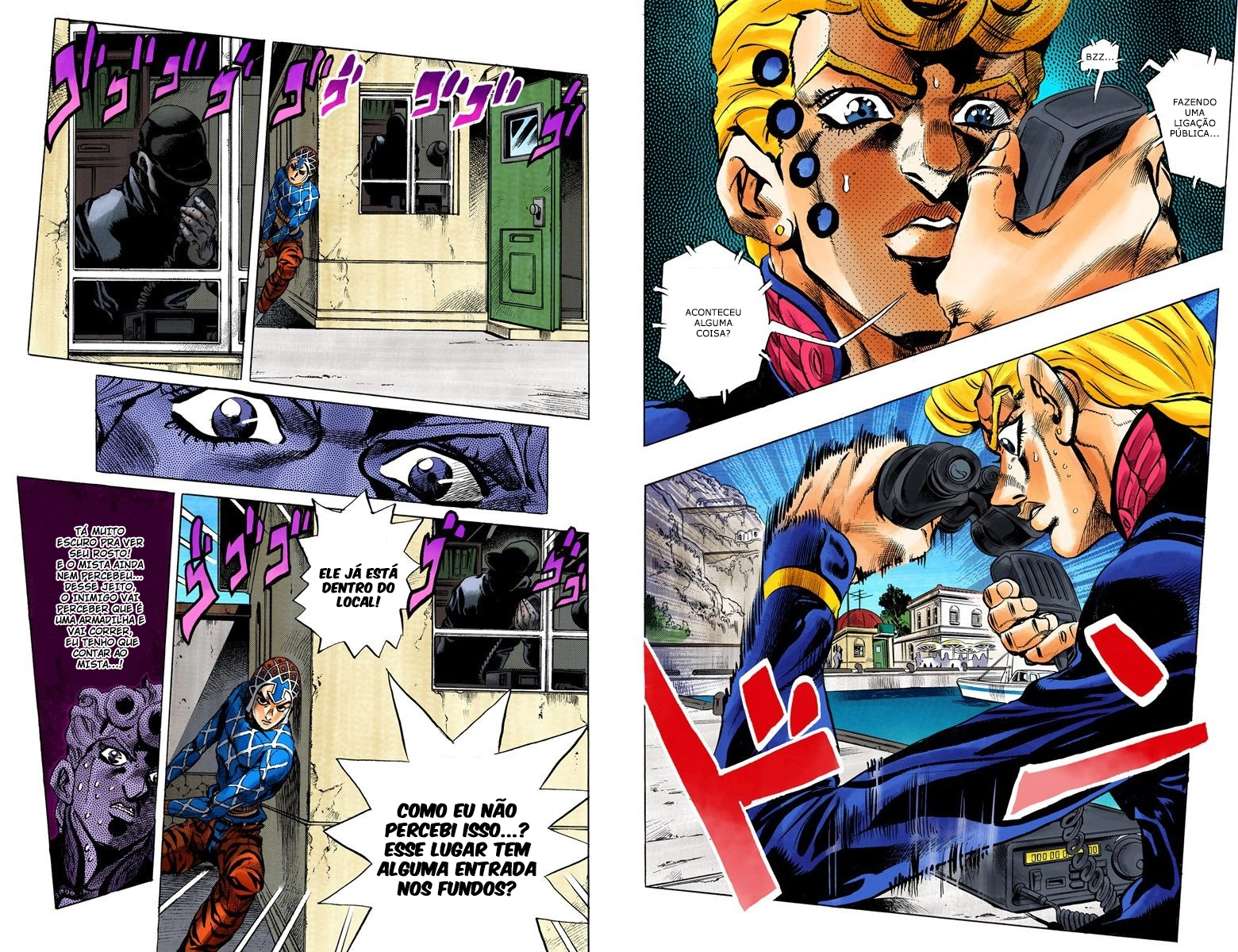 JoJo's Bizarre Adventure, Part 5: Golden Wind - Digital Colored Comics Capítulo 24 Página 8