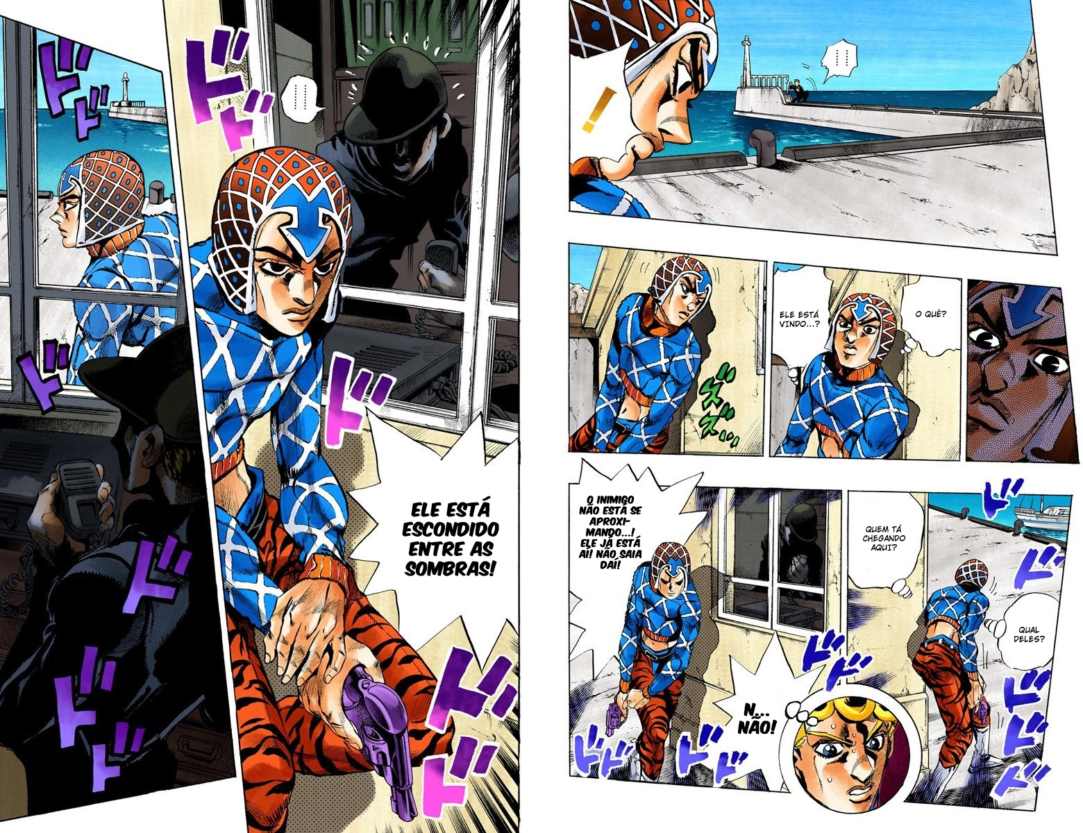 JoJo's Bizarre Adventure, Part 5: Golden Wind - Digital Colored Comics Capítulo 24 Página 9