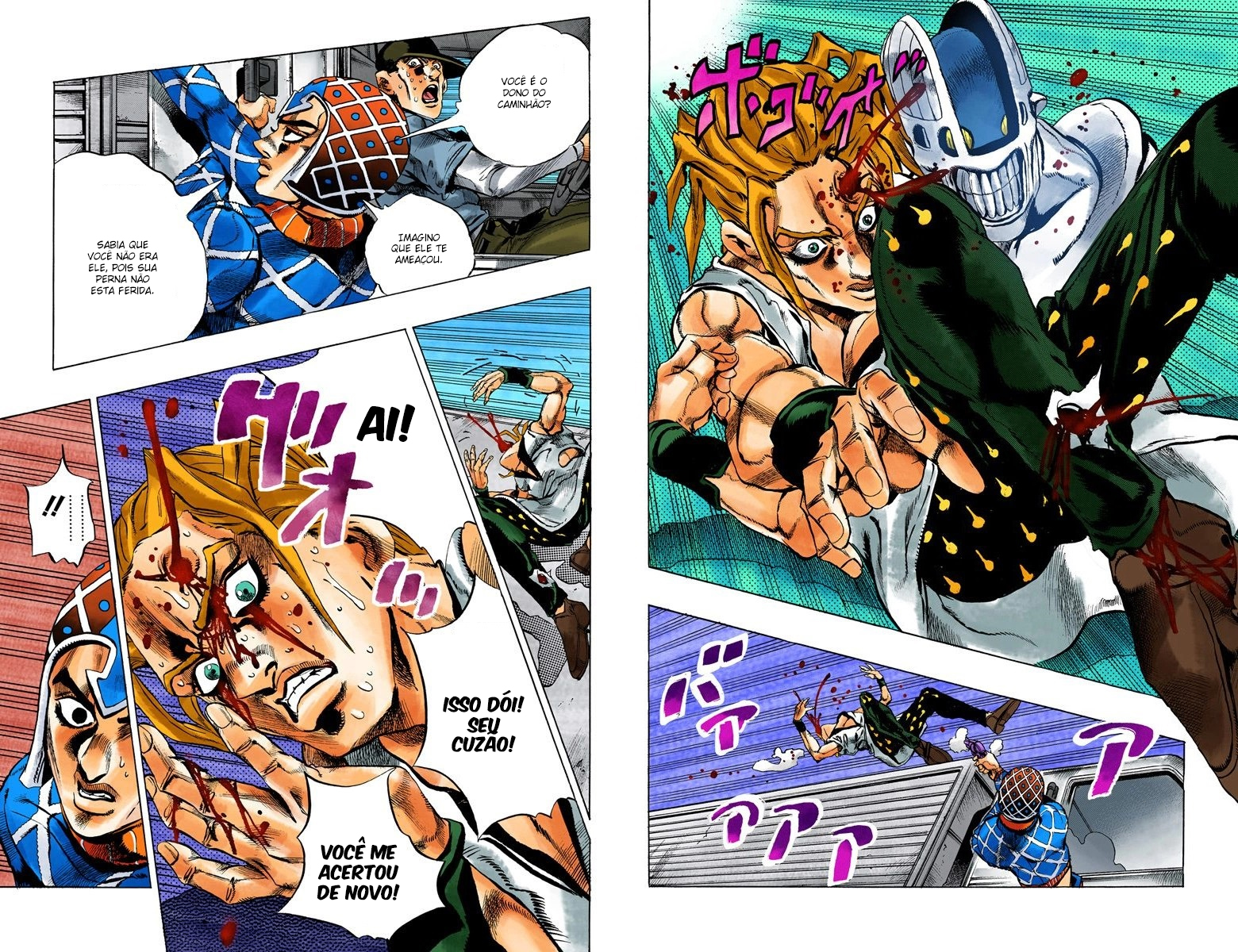 JoJo's Bizarre Adventure, Part 5: Golden Wind - Digital Colored Comics Capítulo 25 Página 10