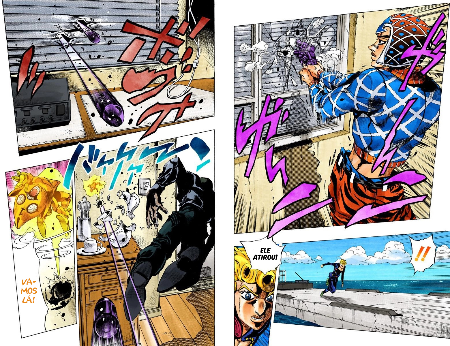 JoJo's Bizarre Adventure, Part 5: Golden Wind - Digital Colored Comics Capítulo 25 Página 3