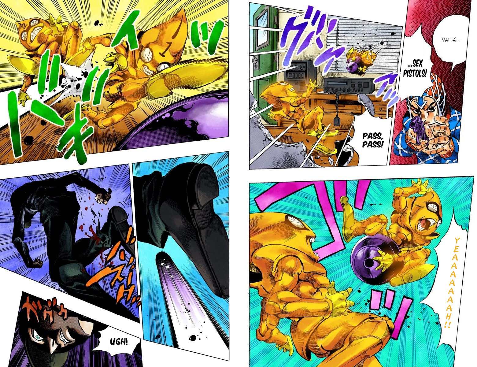 JoJo's Bizarre Adventure, Part 5: Golden Wind - Digital Colored Comics Capítulo 25 Página 4
